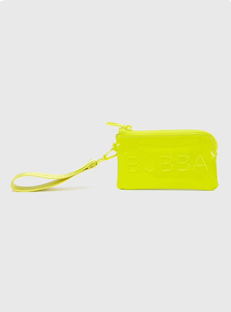 Billetera Charol Lime