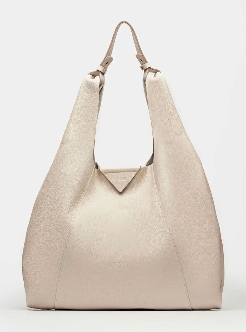 Cartera The Shopping Cuero Textura Graneado