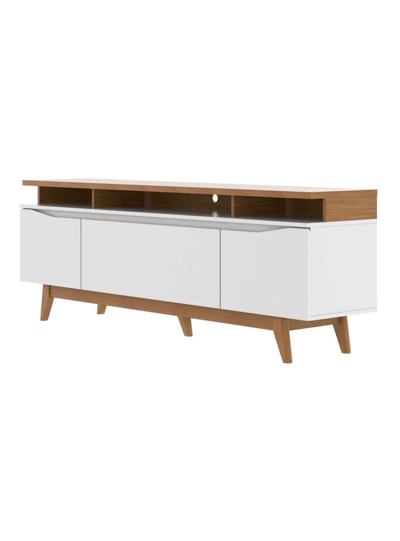 Rack TV 75" Flynt Stilo 1.8 Off White Crema-3