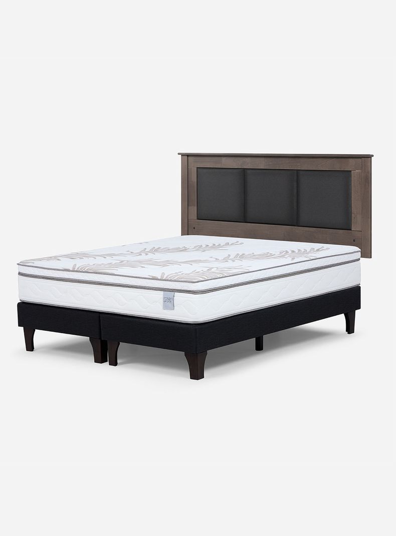 Cama Europea 2 Plazas Neo Plus 1.50x2.00 BD R Rachel G