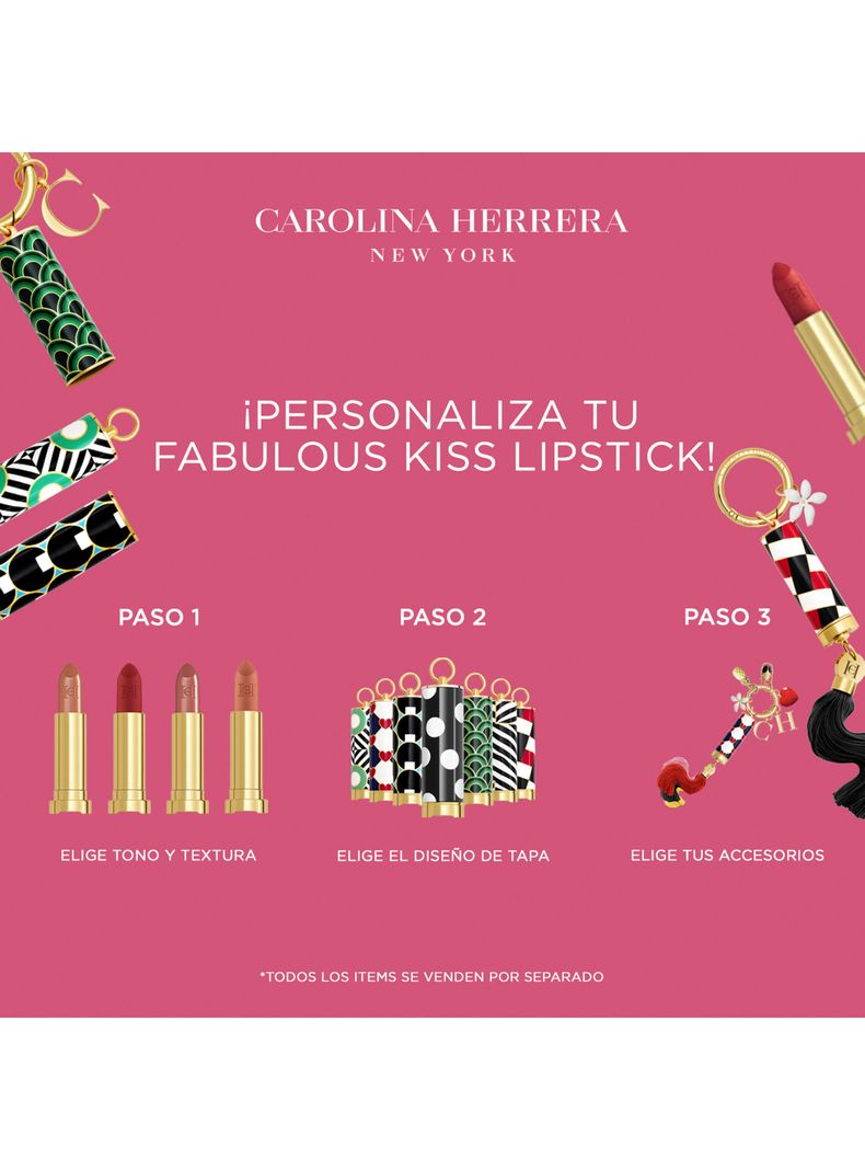 The Tassel with Magnet Carolina Herrera Pink-3