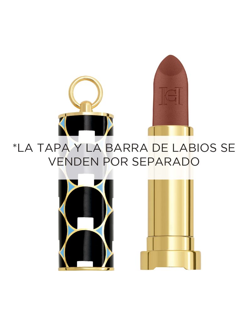 Fabulous Kiss Lipstick Cap Carolina Herrera Blue Dots-2