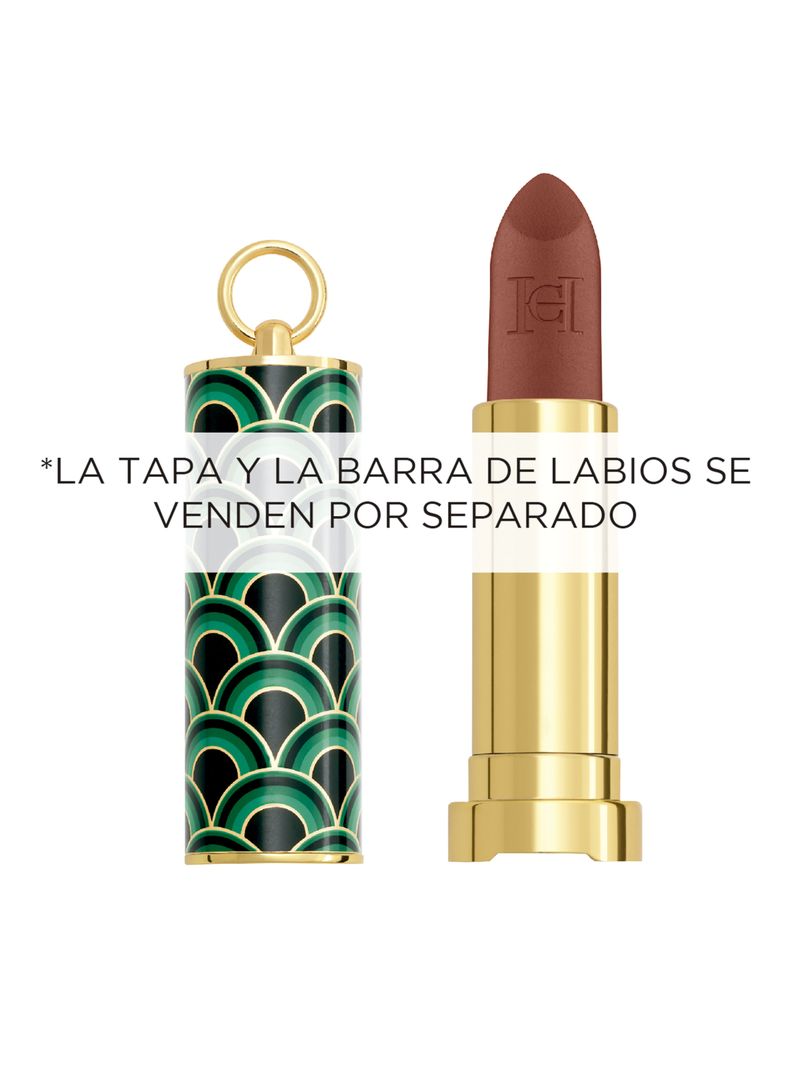 Fabulous Kiss Lipstick Cap Carolina Herrera Green Waves-2
