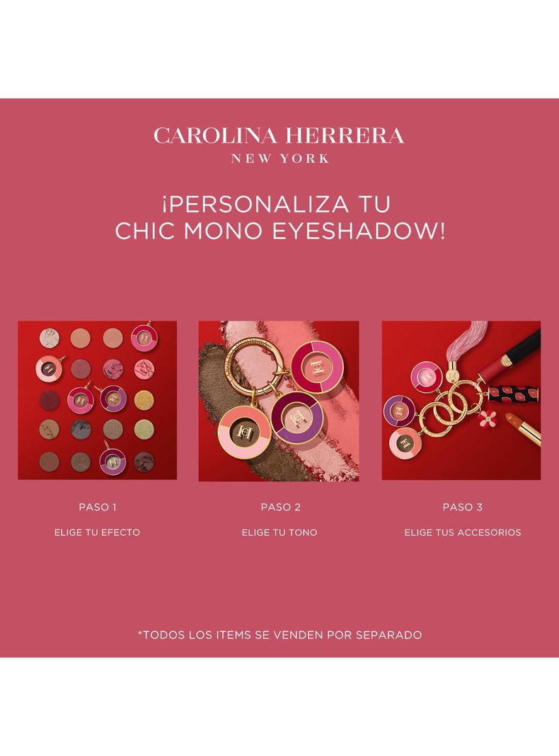 Chic Mono Eyeshadow Shimmer Carolina Herrera 20 Mocha 2 g-2