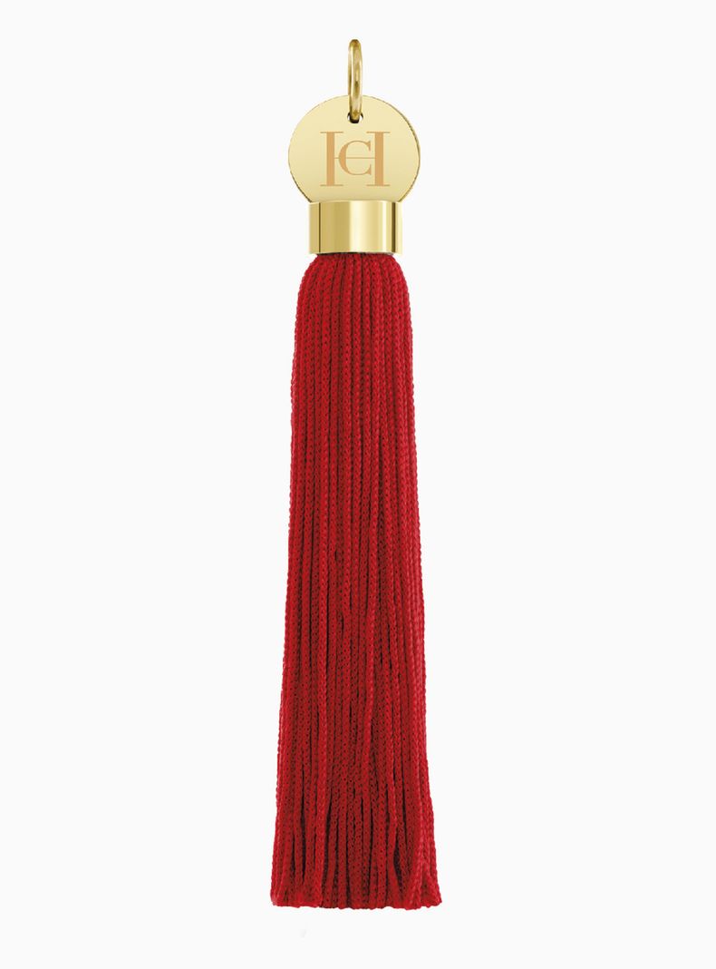 The Tassel with Hook Carolina Herrera Red-0