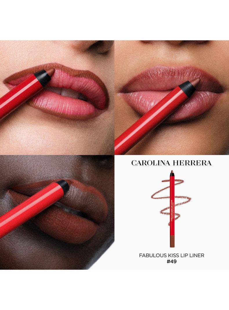 Fabulous Kiss Lip Liner Carolina Herrera Brown 1.3 g-3