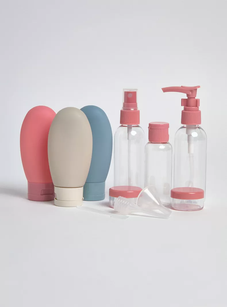 Set Botellas Travel 8 Piezas