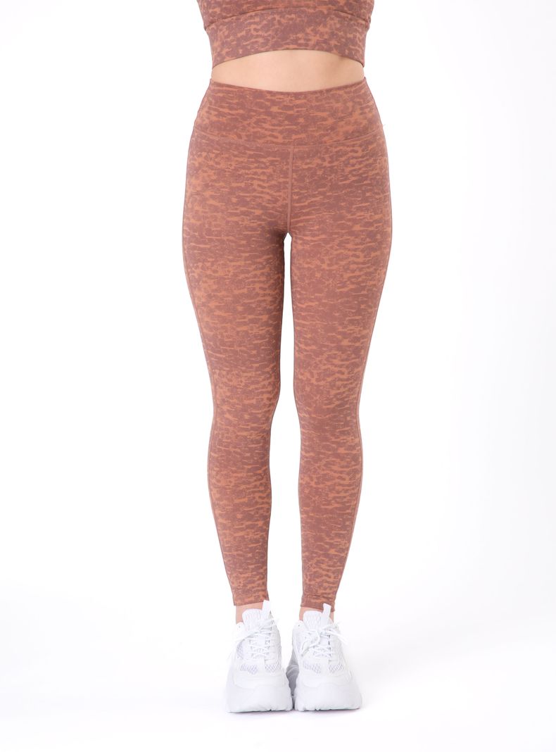 Be Active Calza Full Print Tono Sobre Tono Leggins