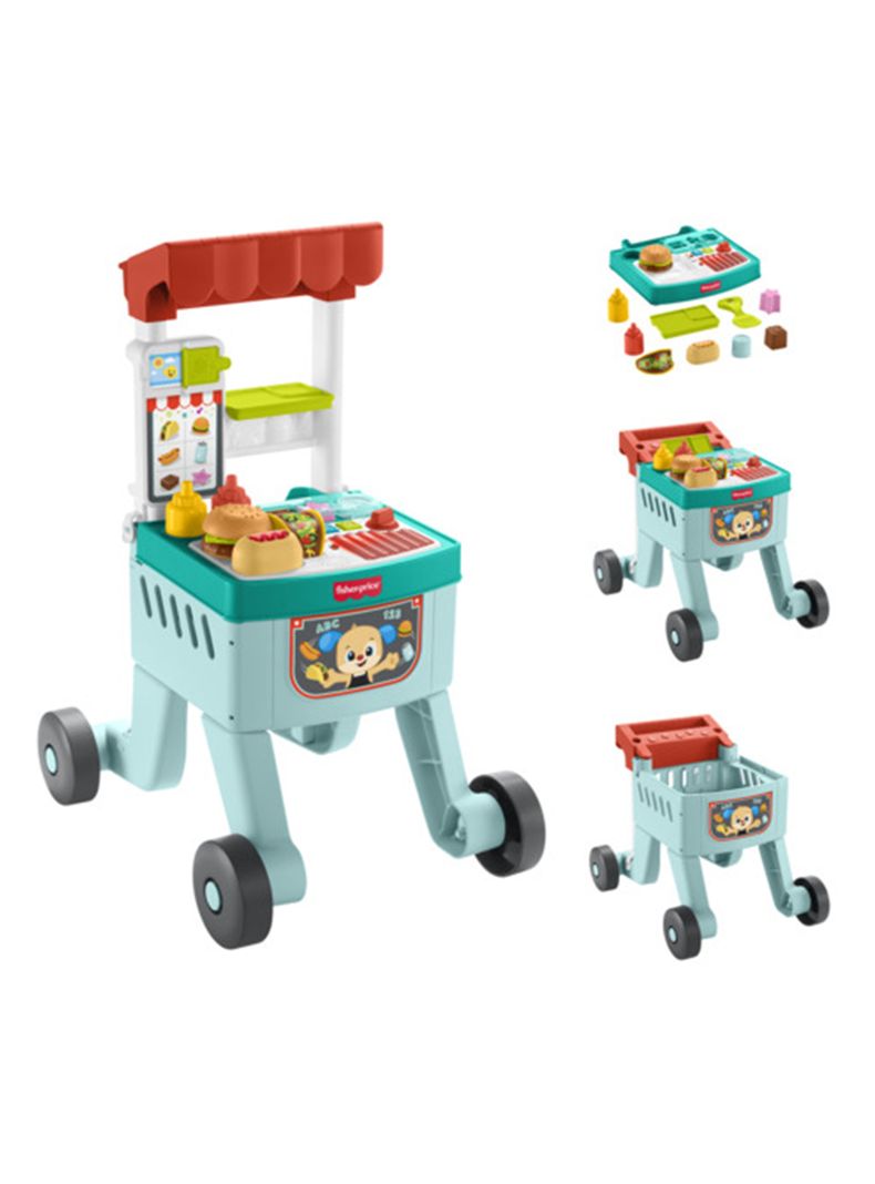 Caminador Carro de Snacks 4 en 1