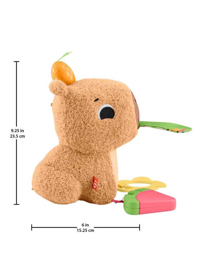 Juguete de Peluche Capibara Estímulos y Juego para Bebés-2