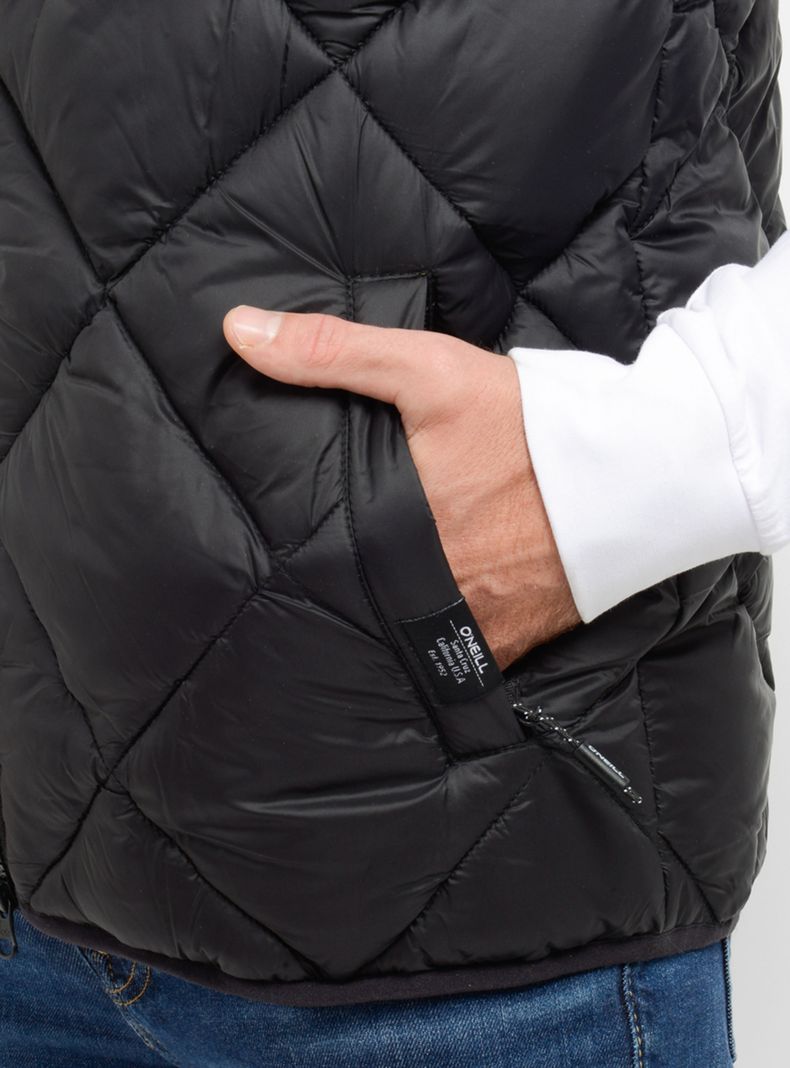 Parka Sin Mangas Acolchada Rombo-4