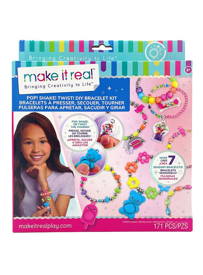 Accesorios Manualidades Set para Hacer Pulseras Pop