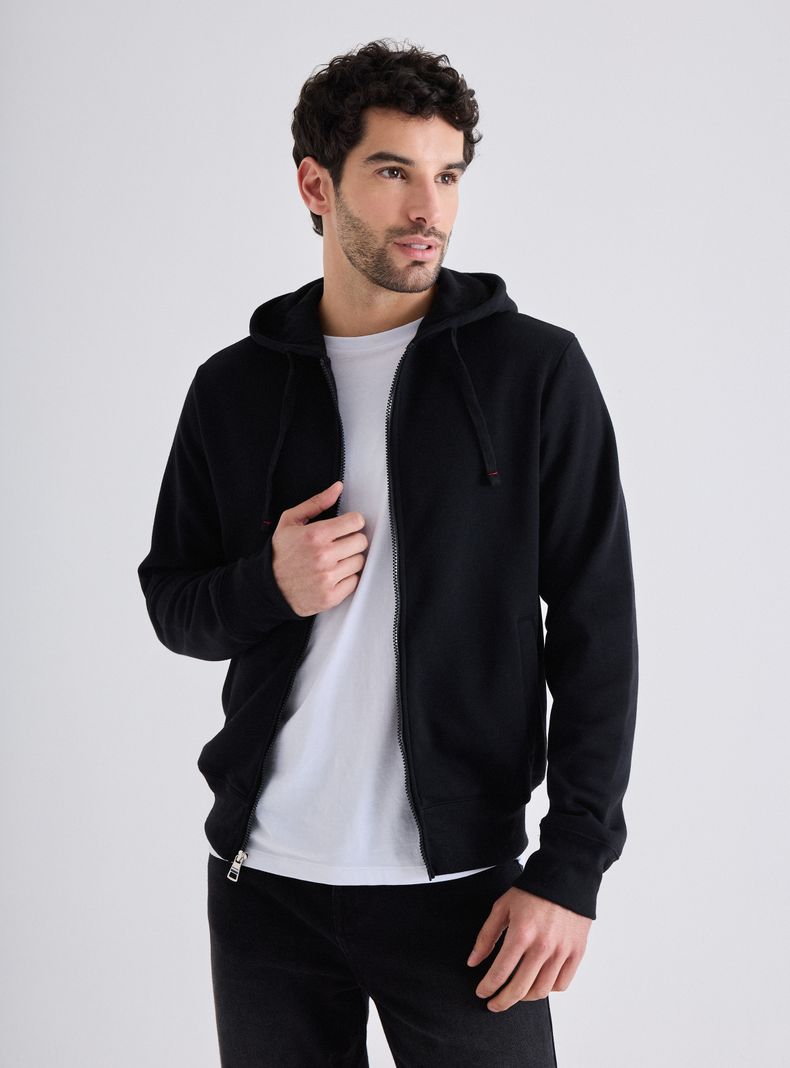 Polerón Fullzipper Fleece Logo Bordado US Polo Assn