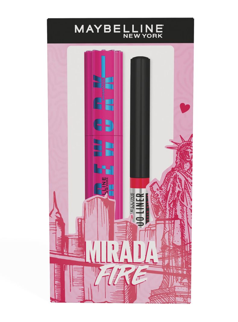 Pack Máscara de Pestañas Fireworks + Tatto Liner -0