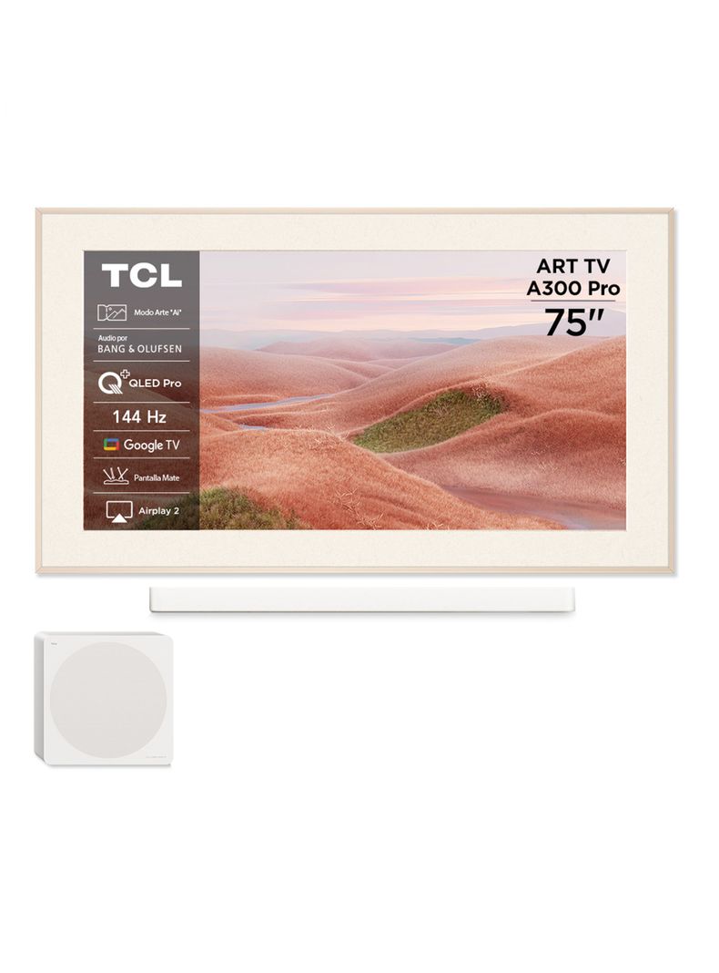 QLED Smart TV 75" 4K UHD ART TV A300W Pro-0