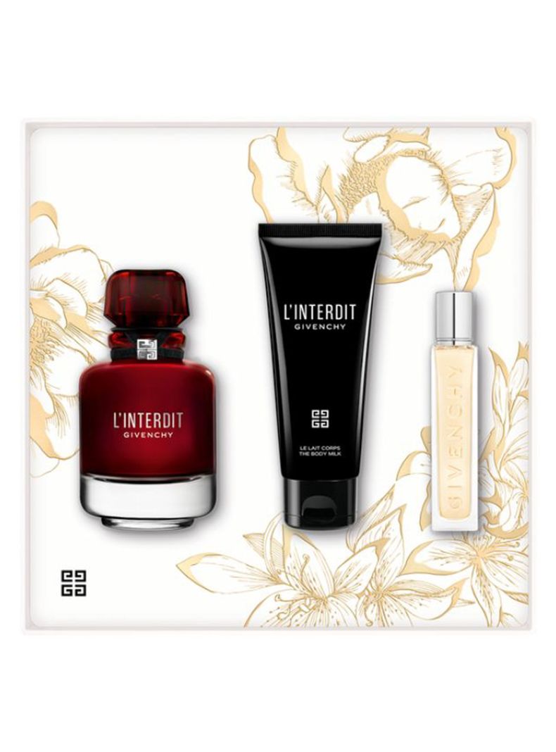 Set Perfume L'Interdit EDP Rouge Mujer 80 ml + Crema Corporal 75 ml + TS 12.5 ml-2