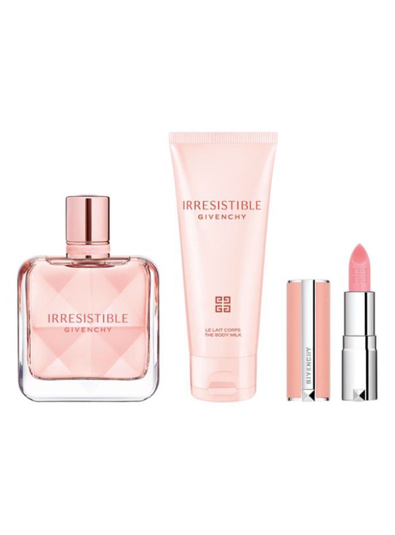 Set Perfume Irresistible EDP Mujer 80 ml + Loción Corporal Hidratante 75 ml + Gel de Ducha 75 ml-0
