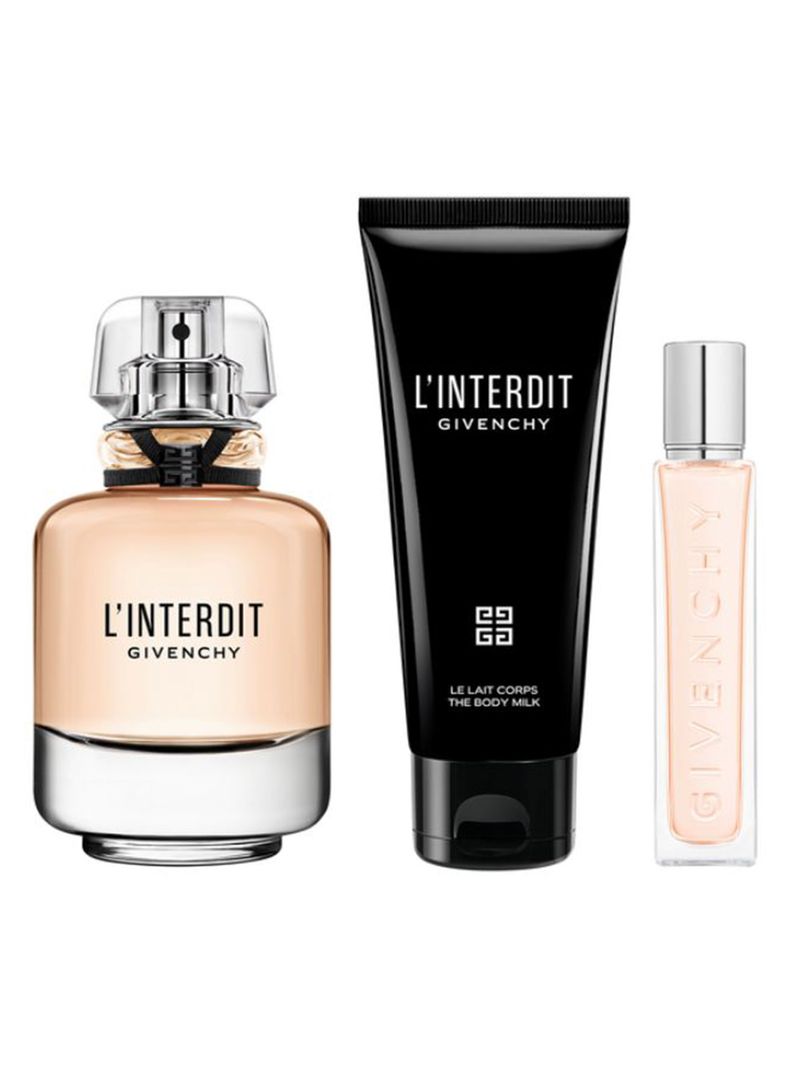 Set Perfume L'Interdit EDP Mujer 80 ml + Crema Corporal 75 ml + EDP 12.5 ml-0