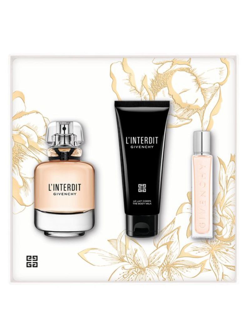 Set Perfume L'Interdit EDP Mujer 80 ml + Crema Corporal 75 ml + EDP 12.5 ml-2