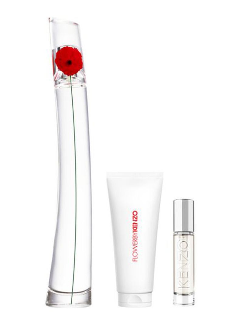 Perfume Flower by Kenzo EDP Mujer 100 ml +  EDP 10 ml+ Bálsamo Corporal 75 ml-1