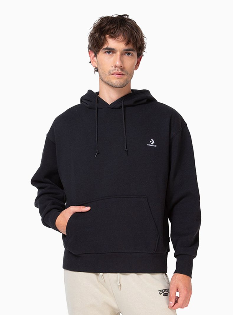 Polerón Bassic Hoodie Unicolor-0