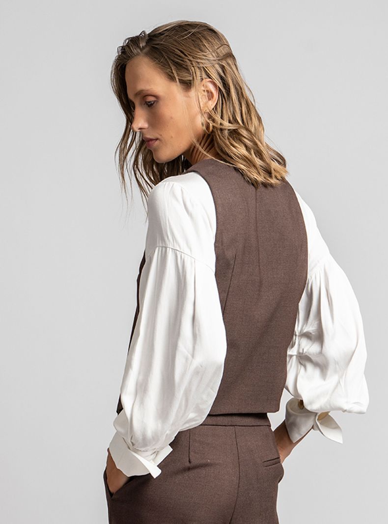 Vest Irina Café-1
