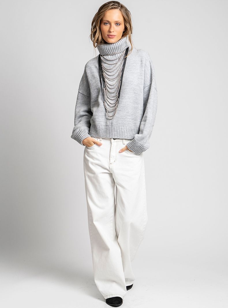 Chaleco Lamas Gris Claro-3
