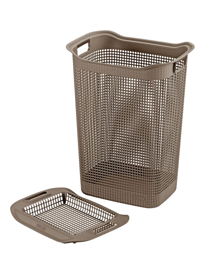 Cesta Ropa Linum Mocca Rimax-1