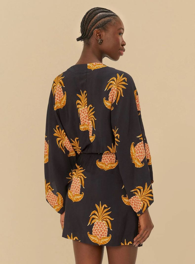 Vestido Estampado Piña-1