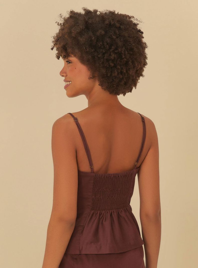 Blusa Corset con Botones-1