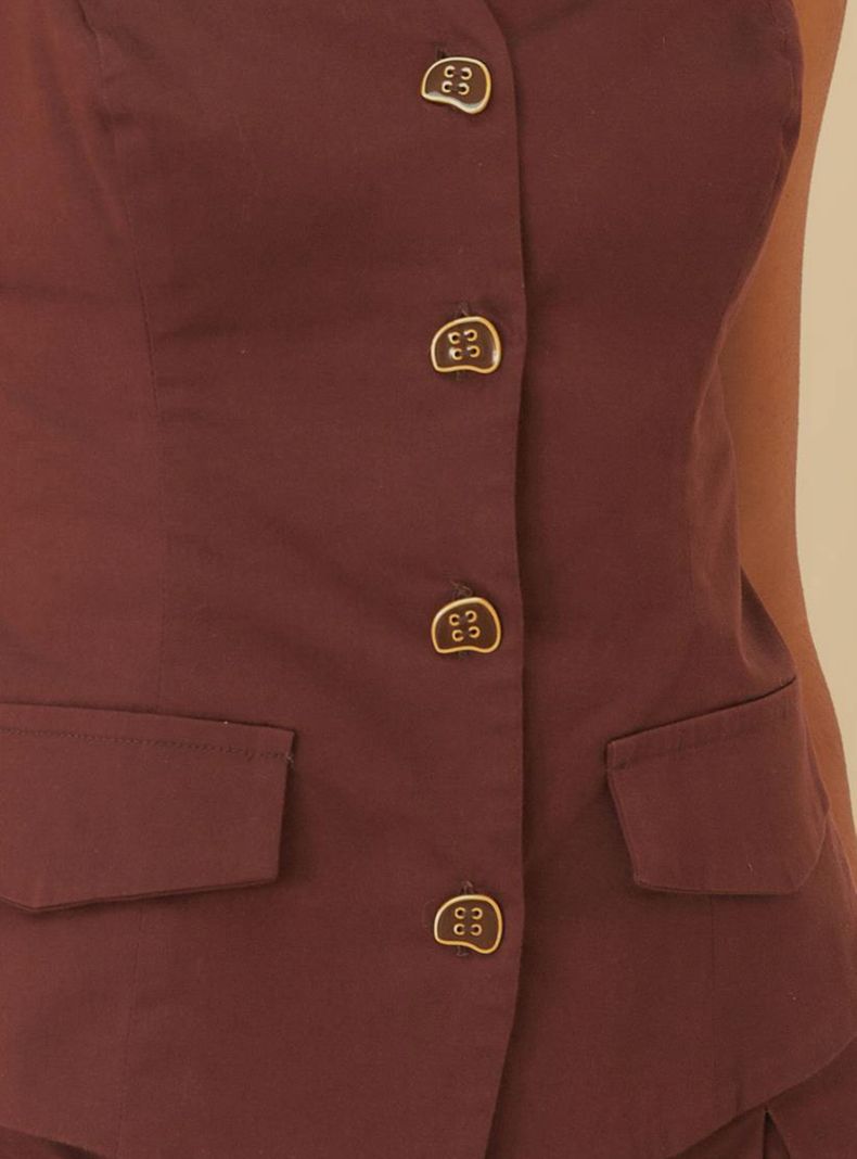 Blusa Corset con Botones-2