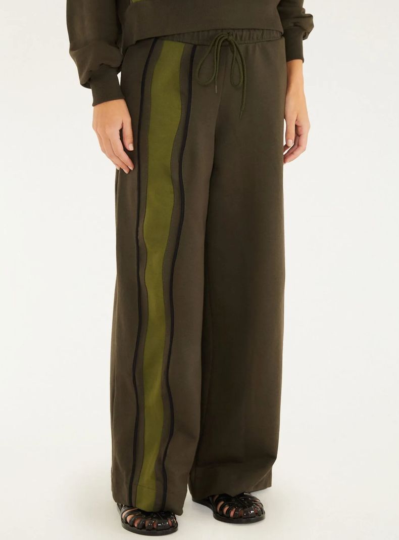 Pantalón de Buzo Detalle Lateral