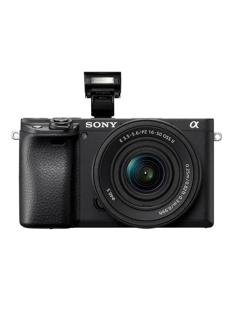 Cámara Digital Mirrorless APS-C ILCE-6400K A6400 + Lente SELP16502-1