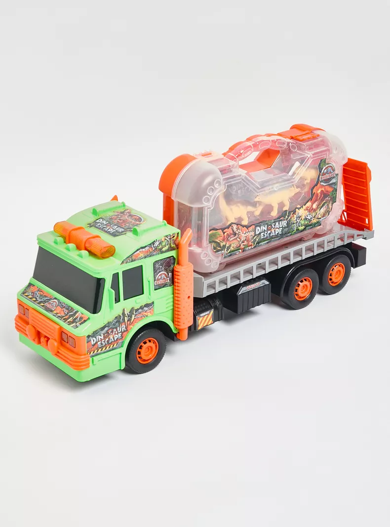 Camión Dino Truck con Dinosaurios