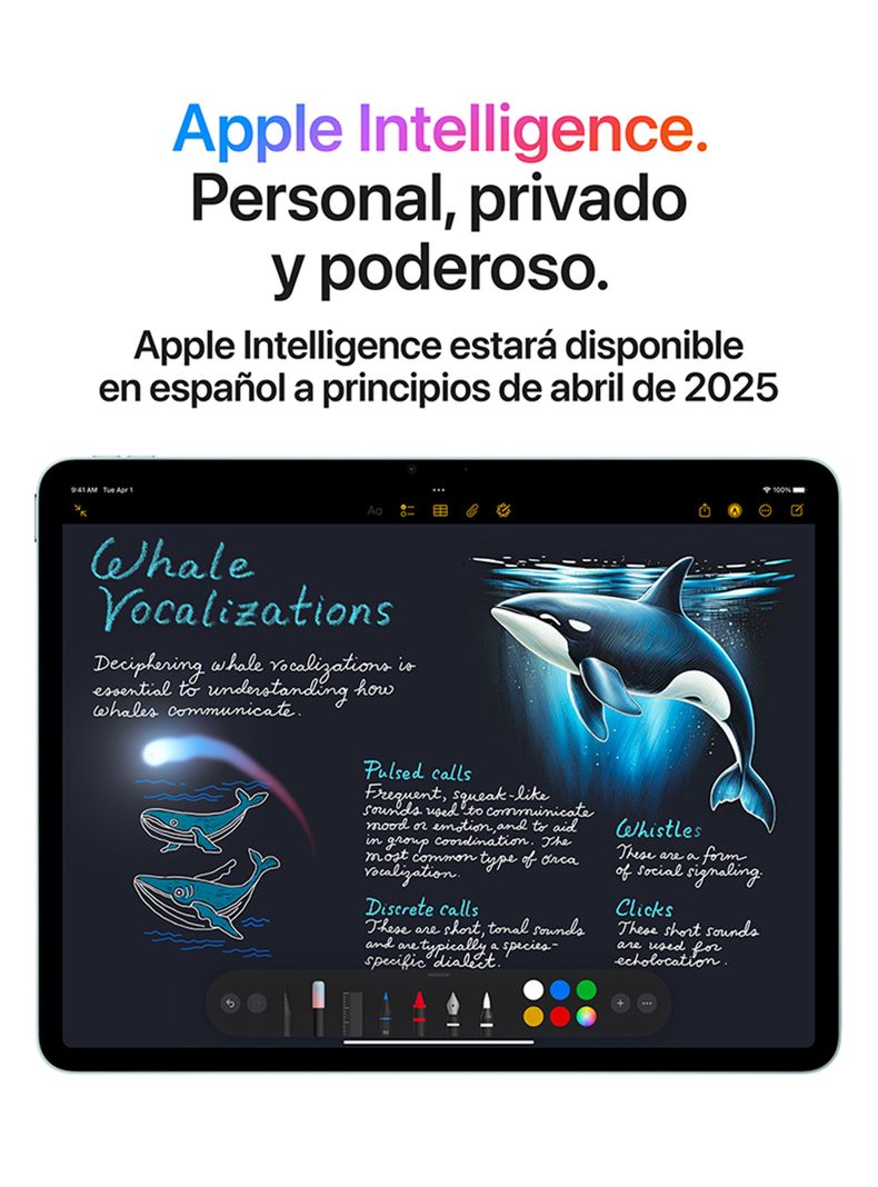 iPad Air M3 256GB 13" Azul-4