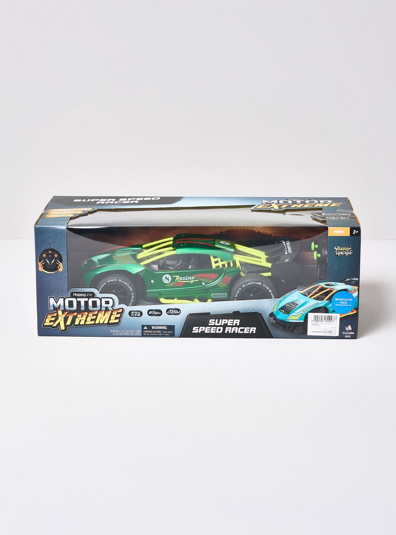 PARIS AUTO A CONTROL REMOTO SUPER SPEED VERDE 1:14