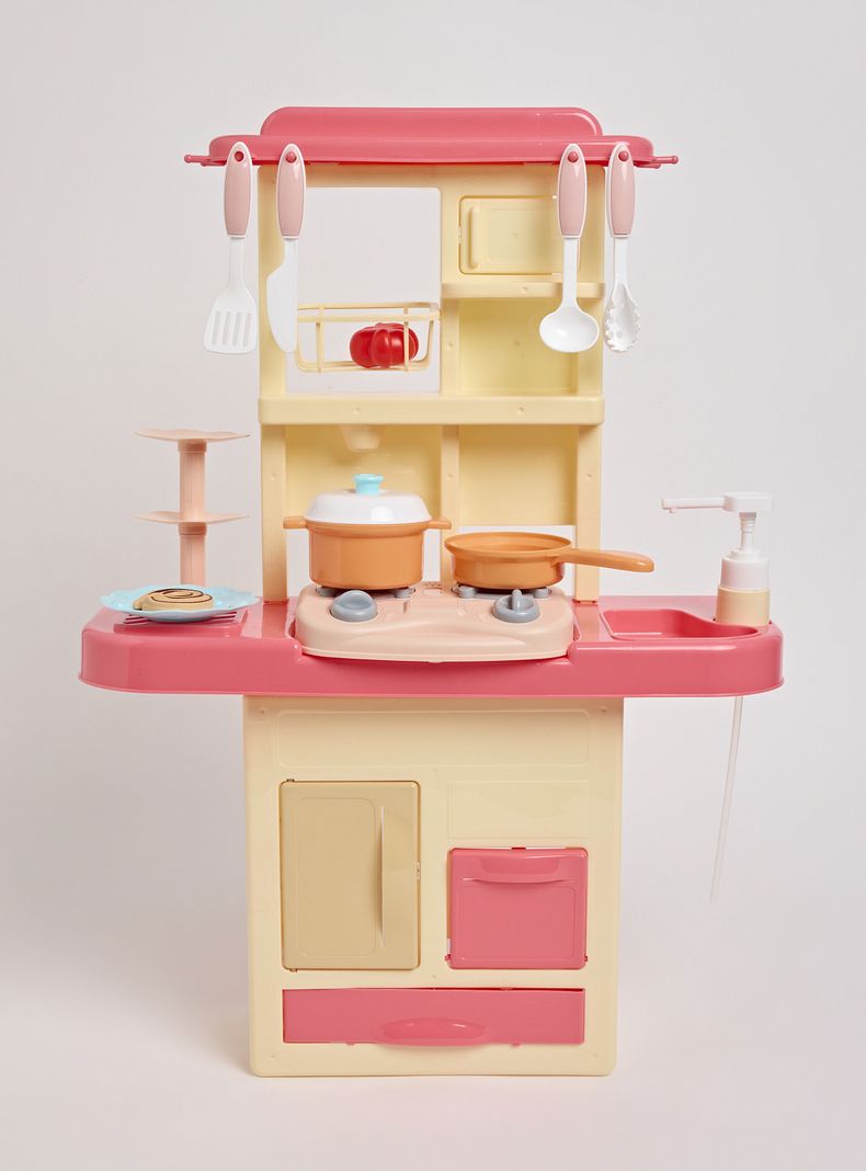Juguete Mini Hogar Set Cocina con Luz y Sonido
