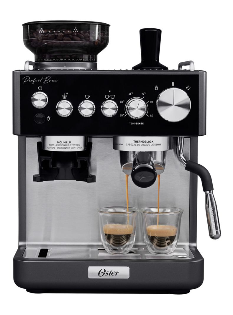 Oster Cafetera Espresso Perfect Brew 7301 Gris