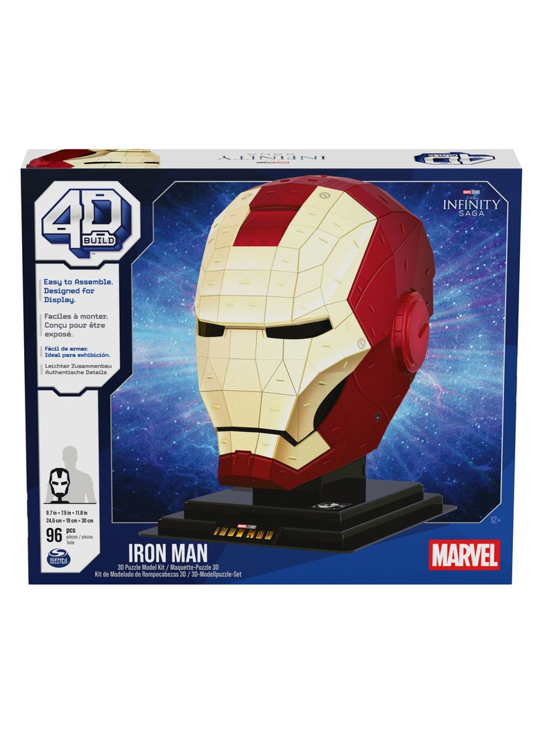 Rompecabezas 4D Marvel Iron Man 96 Piezas-0