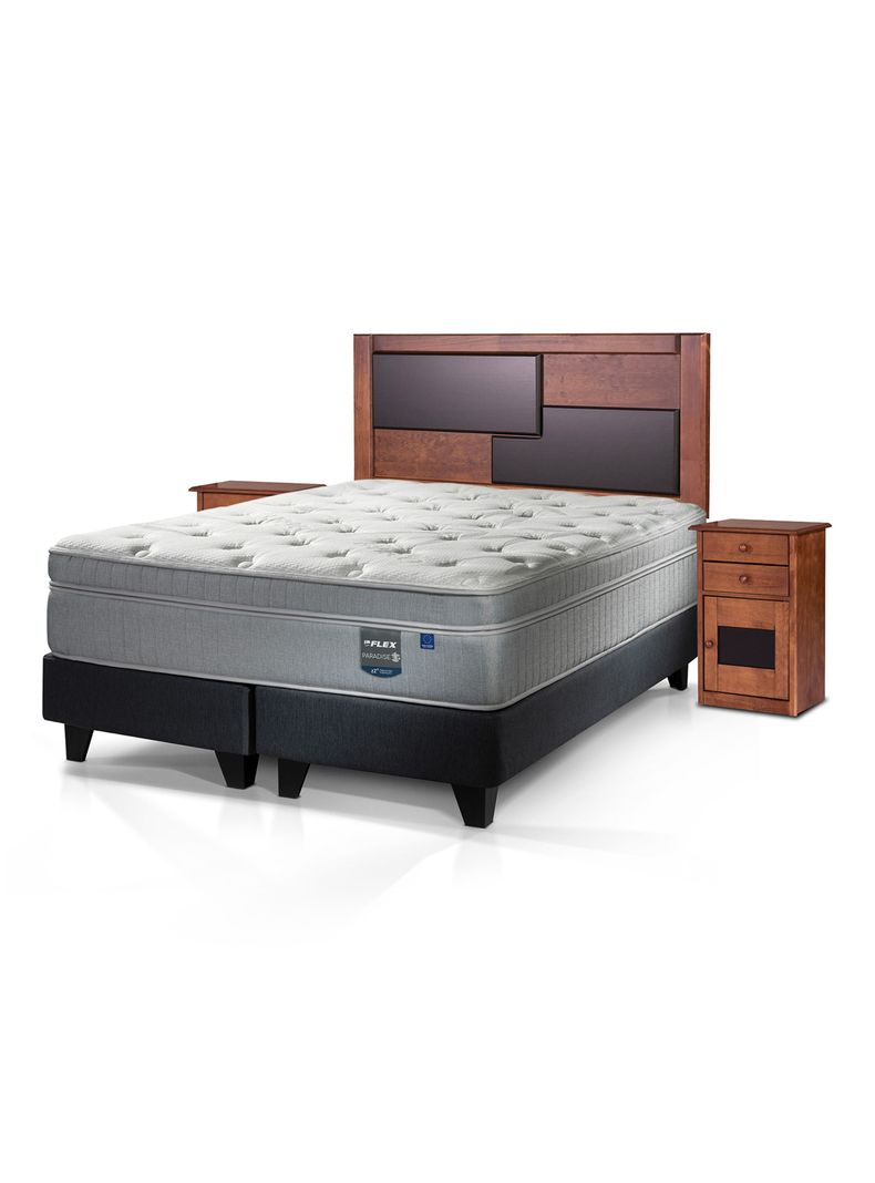 Cama Europea Paradise King + Set Colonia