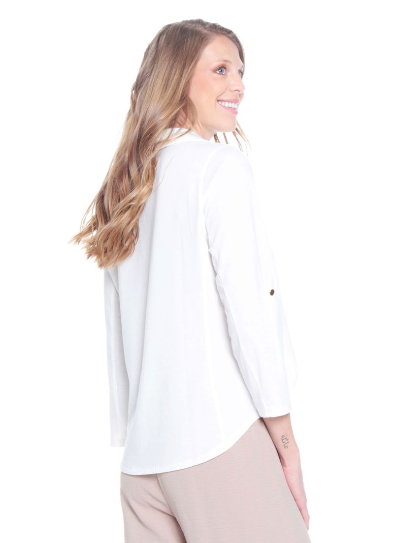 Blusa Bolsillos y Tapeta Delantero-1