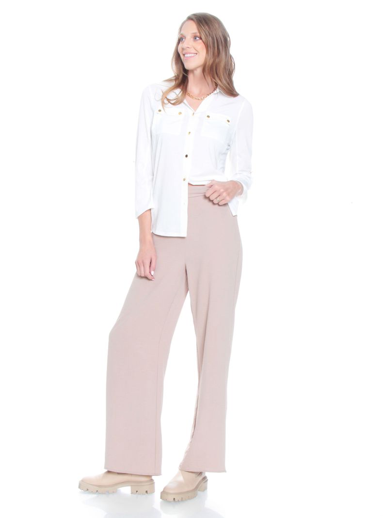 Blusa Bolsillos y Tapeta Delantero-3