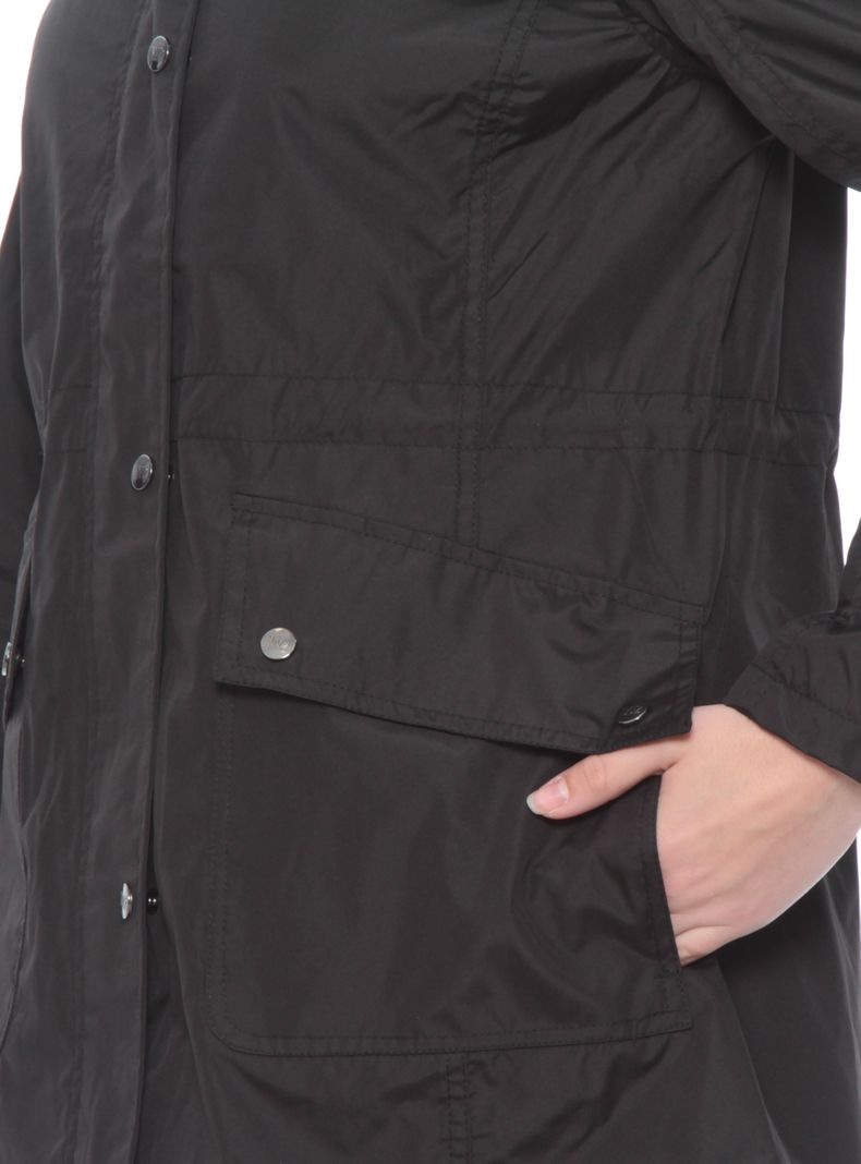 Chaqueta Impermeable Capucha No Desmontable con Gorro-2