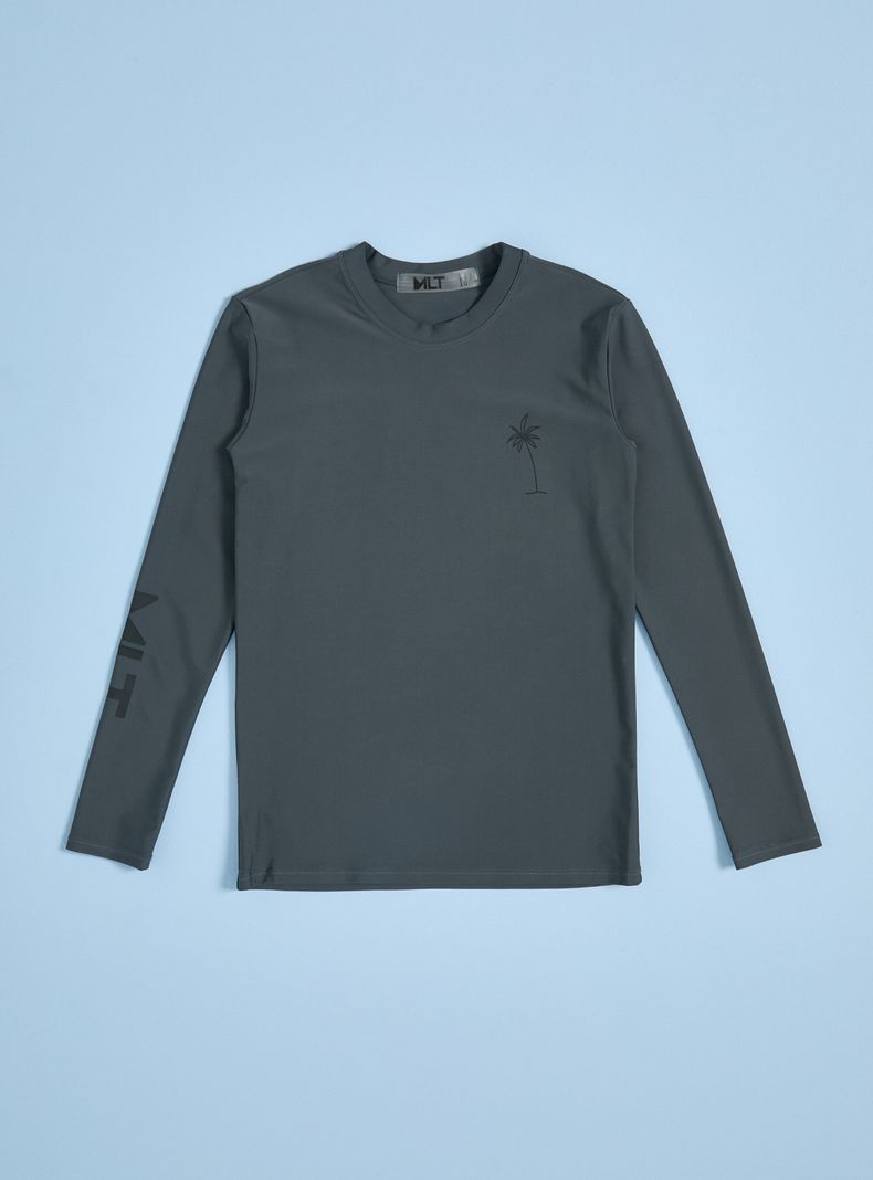 Polera Básica Color con Mini Palmera
