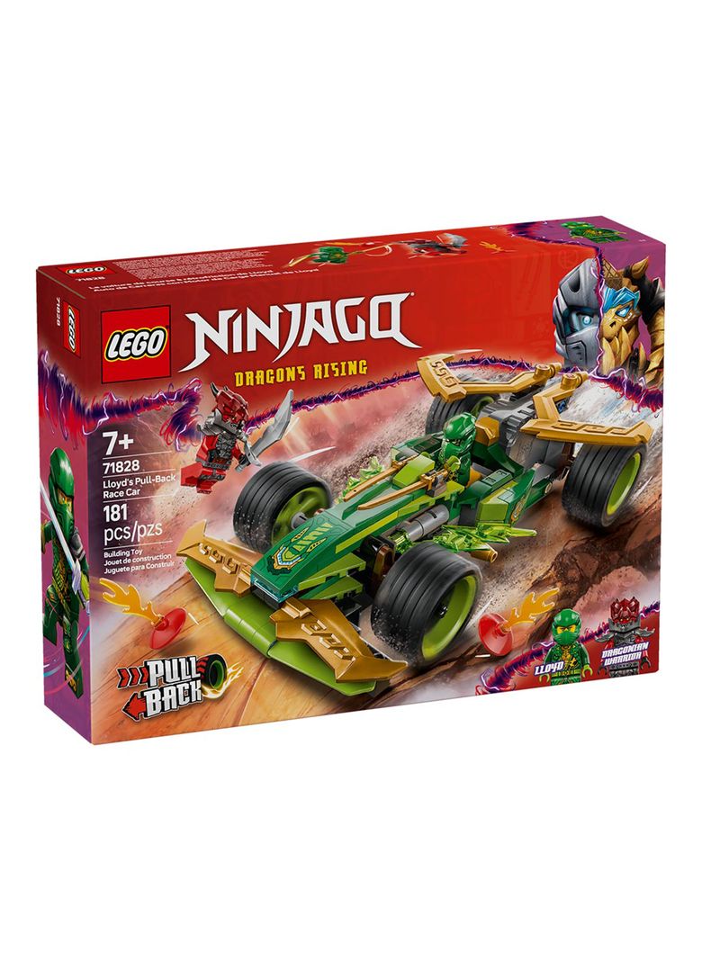 Lego Coche de Carreras Motor de Carga Manual de Lloyd-0