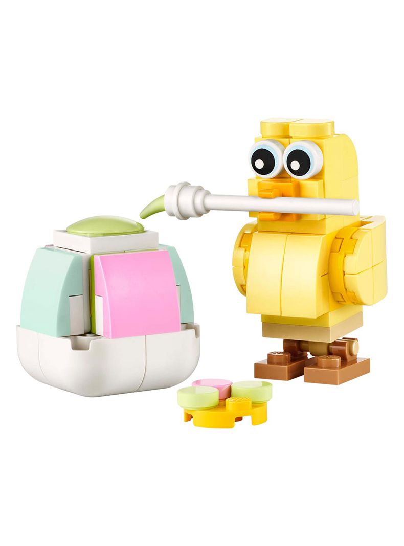 Lego Pollito Pintor de Huevos de Pascua