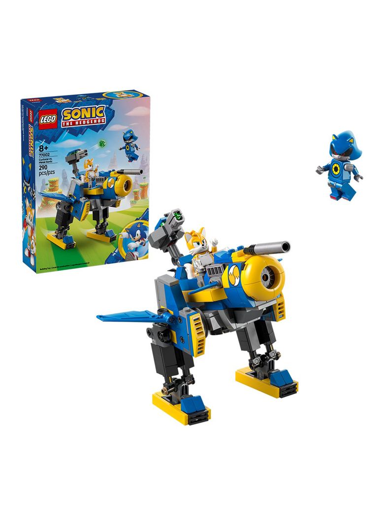 Lego Ciclón vs Metal Sonic-1