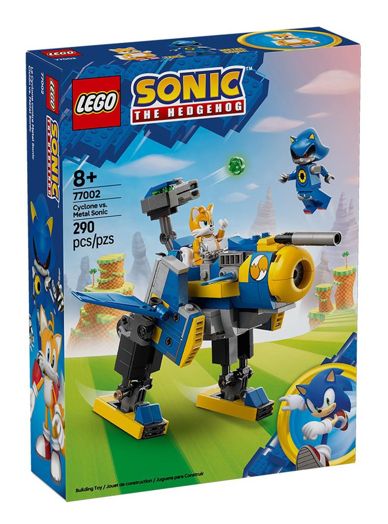 Lego Ciclón vs Metal Sonic-0
