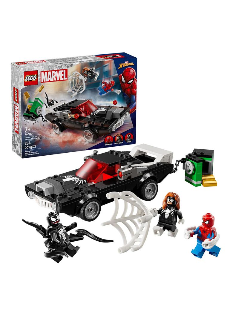 Lego Spider-Man vs Coche Brutal de Venom-1