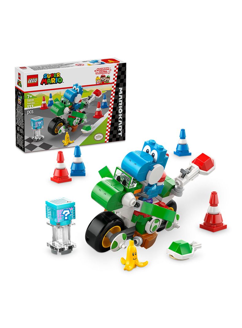 Lego Mario Kart Moto Yoshi-1